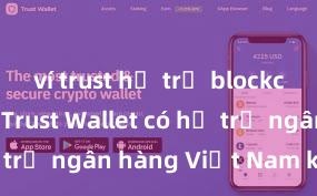 ví trust hỗ trợ blockchain nào Trust Wallet có hỗ trợ ngân hàng Việt Nam không?